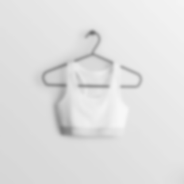 White sport bra